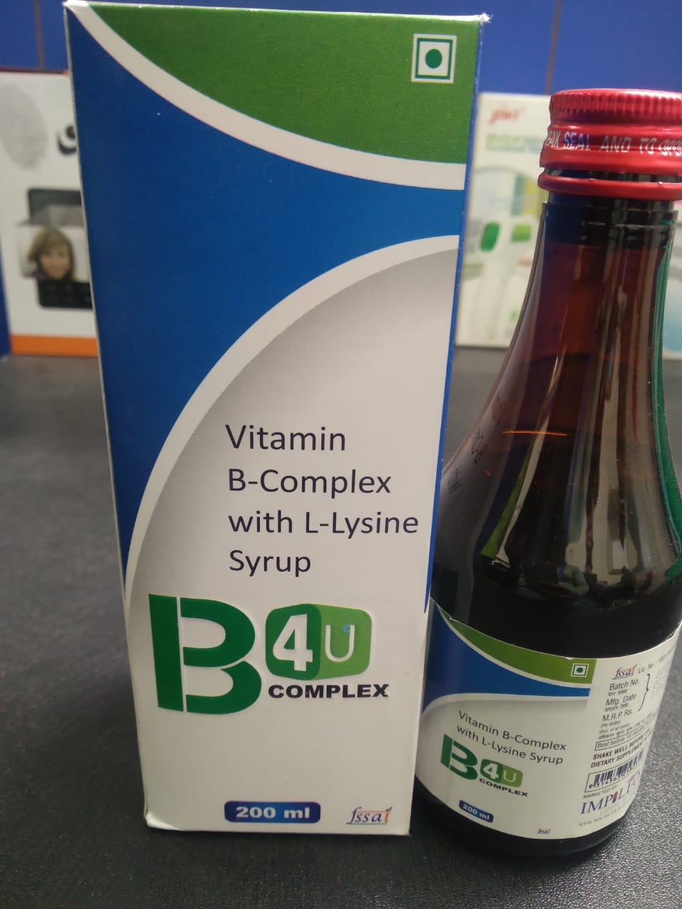 VITAMIN B- COMPLEX WITH L-LYSINE SYRUP